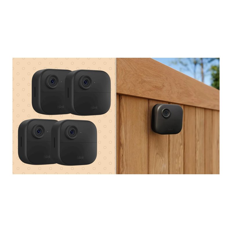 Caméra de surveillance Blink Outdoor 4 (kit avec Mini 2K+)