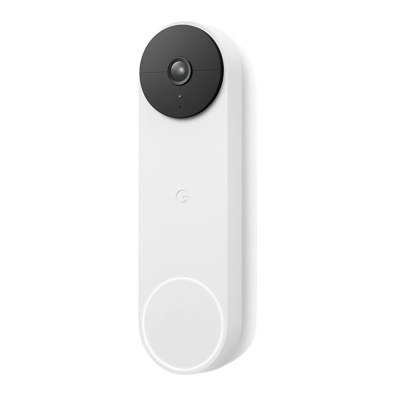 Caméra de surveillance Google Nest Doorbell sur batterie