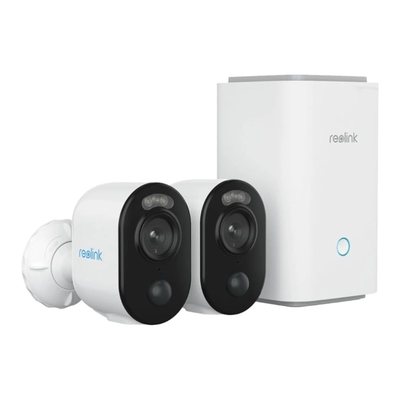 Caméra de surveillance Reolink Home Hub + 2 Argus 3E